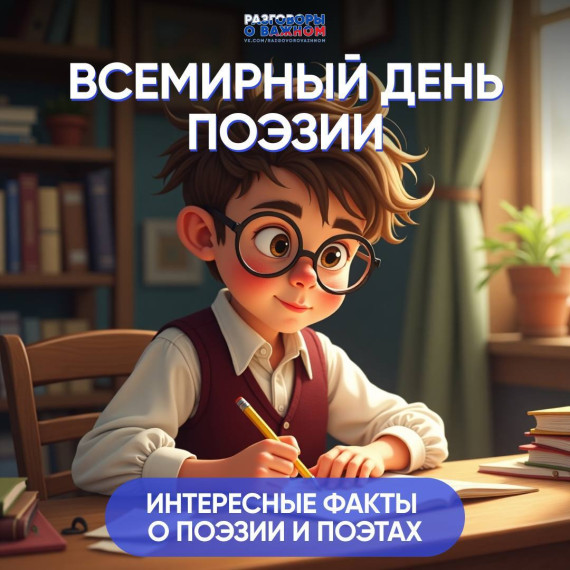 Всемирный день поэзии.