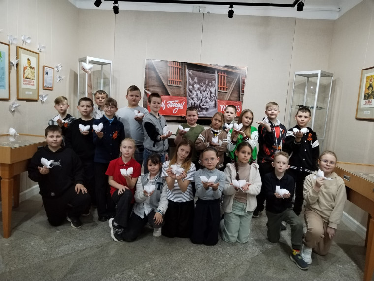 В музее имени М.В.Фрунзе.